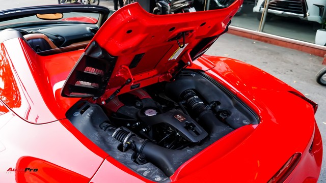 Ferrari 488 Spider kí gửi tại showroom xe cũ Hà Nội với giá ngang Mercedes-Maybach S500 - Ảnh 10.