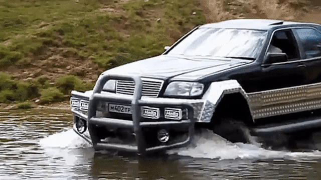 Mercedes-Benz S-Class trên khung gầm xe quân sự - Cỗ máy off-road hạng sang có 1-0-2