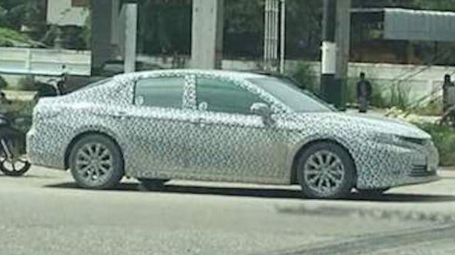Toyota Camry 2019 bắt đầu chạy thử tại Thái Lan
