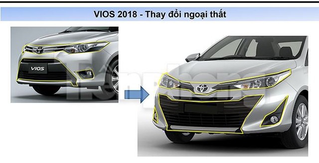 Toyota Vios 2018 lộ thông số kỹ thuật, lăn bánh ở Hà Nội - Ảnh 5.