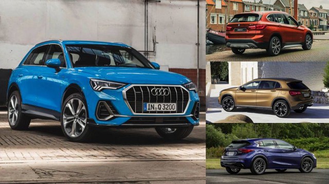 So găng trực diện Audi Q3 2019 với BMW X1, Mercedes-Benz GLA