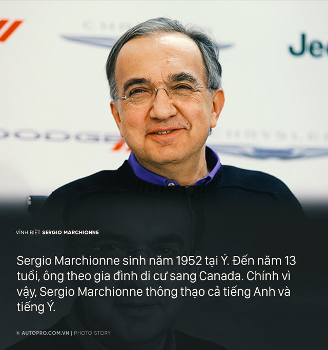 Sergio Marchionne - Cuộc đời từ nhân viên kế toán tới Giám đốc điều hành Ferrari - Ảnh 1.