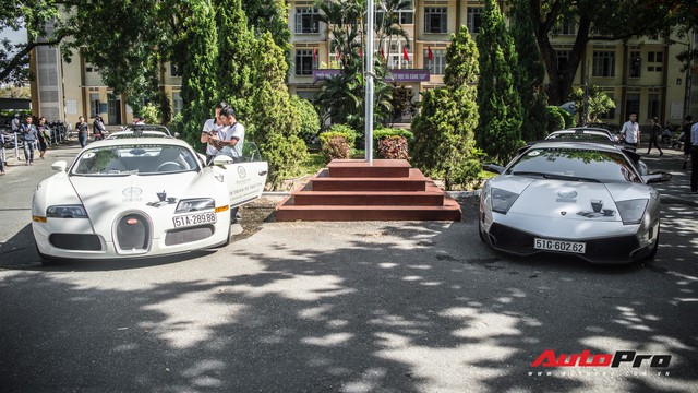 Bộ ba hoa hậu, á hậu cùng các người đẹp Việt Nam xuất hiện bên Bugatti Veyron của Trung Nguyên - Ảnh 8.