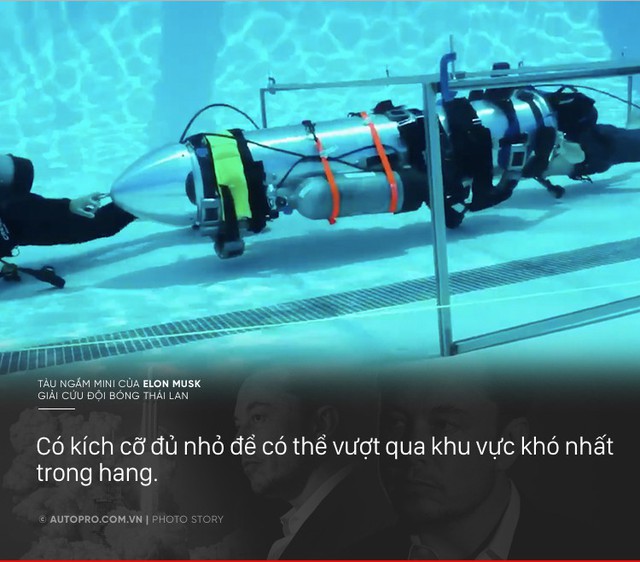 [Photo Story] Có gì đặc biệt trong tàu ngầm mini Tesla mang tới giải cứu các cầu thủ Thái Lan - Ảnh 3.