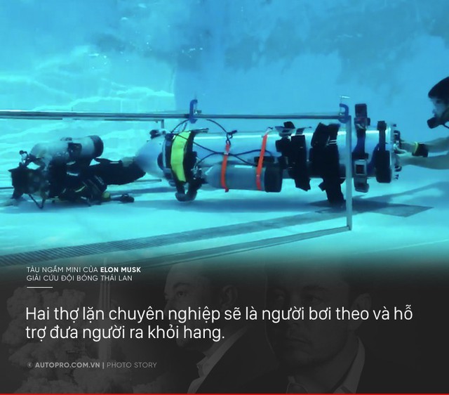[Photo Story] Có gì đặc biệt trong tàu ngầm mini Tesla mang tới giải cứu các cầu thủ Thái Lan - Ảnh 4.