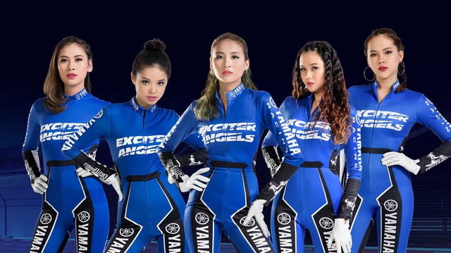 Chiêm ngưỡng vẻ đẹp của 5 thiên thần siêu cá tính trong biệt đội Yamaha Exciter Angels
