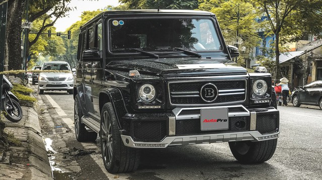 Mercedes-Benz G63 AMG bản độ Brabus hầm hố 780 mã lực của đại gia Hà Nội