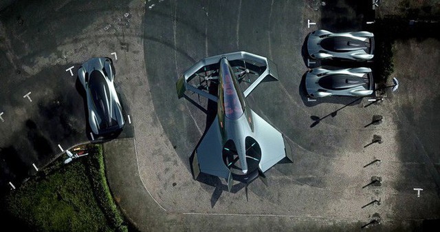 Aston Martin trình làng concept xe bay, sẽ xuất hiện trong phim Điệp viên 007 - Ảnh 2.