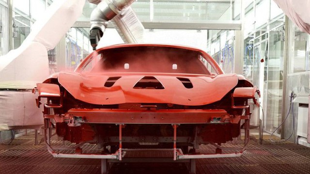 Với công nghệ sơn mới, Ferrari chỉ cần "nấu" siêu xe ở 100 độ C thay vì 150 độ C như trước