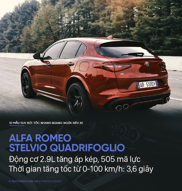 Kh&ocirc;ng cần si&ecirc;u xe, 10 SUV n&agrave;y cũng tăng tốc trong chớp mắt - Ảnh 7.