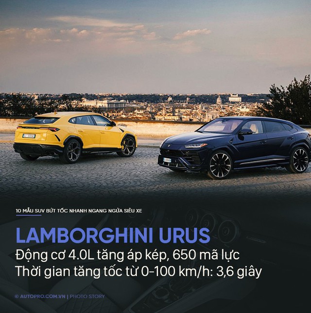 Kh&ocirc;ng cần si&ecirc;u xe, 10 SUV n&agrave;y cũng tăng tốc trong chớp mắt - Ảnh 8.