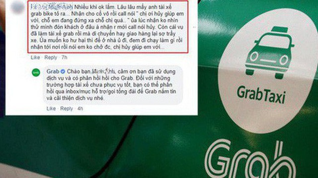 Hậu thâu tóm Uber, Grab đối mặt hàng loạt phàn nàn của hành khách về việc tài xế liên tục hủy chuyến
