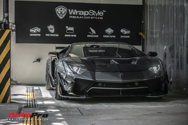 Lamborghini Aventador lên đời với bộ bodykit phiên bản giới hạn giá 3 tỷ từ Liberty Walk - Ảnh 5.