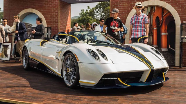 Pagani Huayra Roadster cuối cùng lấy cảm hứng từ loài chim nhanh nhất thế giới