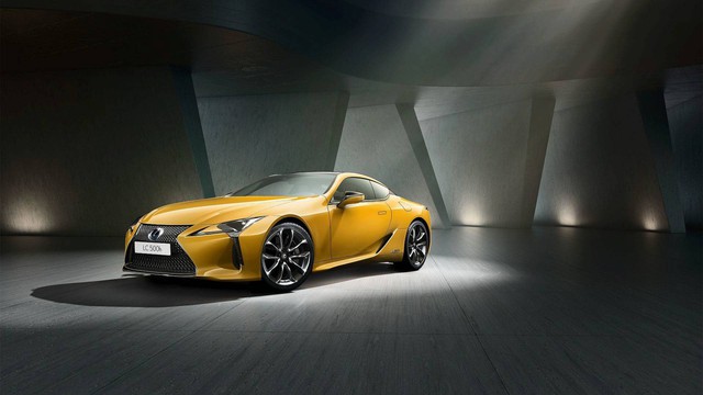 Xe thể thao Lexus LC đi tắm nắng với Yellow Edition - Ảnh 1.