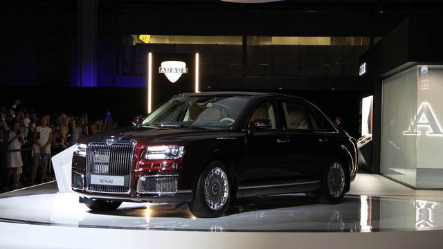 Aurus Senat - Sedan quốc dân hạng sang của Nga trông như Rolls-Royce - Ảnh 2.