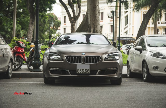 BMW 640i Gran Coupe màu lạ, biển phát lộc dạo phố Hà Thành - Ảnh 2.
