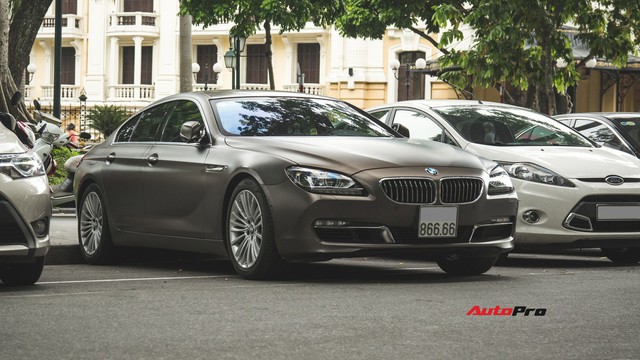 BMW 640i Gran Coupe màu lạ, biển phát lộc dạo phố Hà Thành