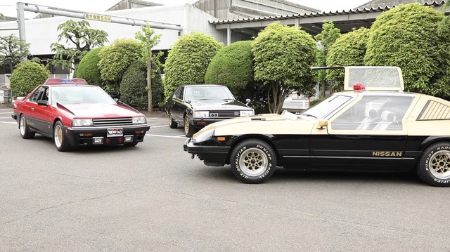Lộ diện kho tàng xe Nissan cảnh sát cổ đầy chất chơi tại Nhật Bản