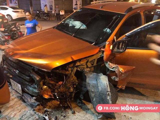Clip về vụ tai nạn kinh hoàng, gây xôn xao tối hôm qua ở Bắc Ninh - Ảnh 3.