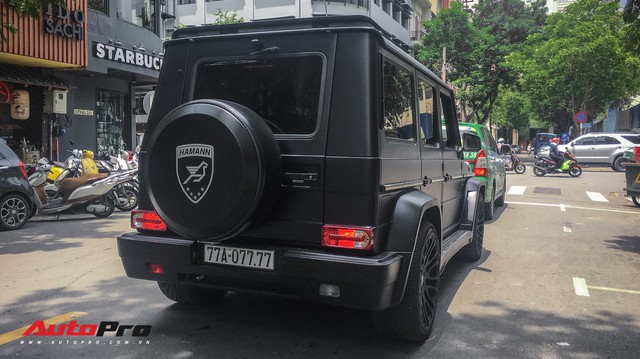 Mercedes G63 AMG đeo biển khủng 6 số 7, độ Hamann hầm hố của đại gia Bình Định