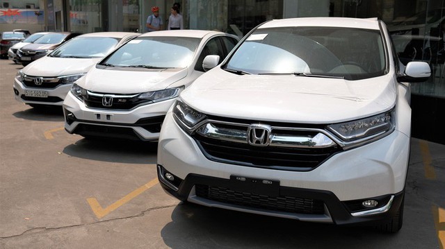 Bảng giá xe Honda tháng 9/2018