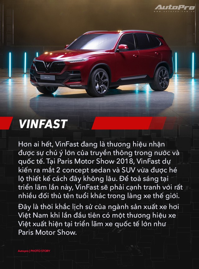 VinFast sẽ sánh ngang với dàn xe tiêu biểu nào tại Paris Motor Show 2018? - Ảnh 1.
