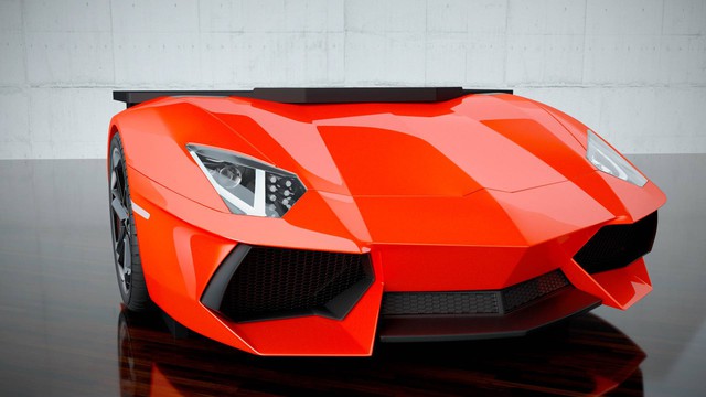 Chiếc bàn với thiết kế mũi xe Lamborghini Aventador này có giá gấp đôi Mazda3 - Ảnh 2.