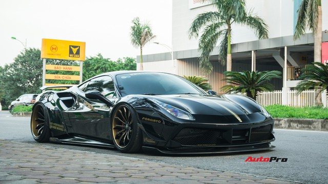 Ferrari 488 GTB độ Liberty Walk độc nhất Việt Nam trở về tay đại gia Hà Nội