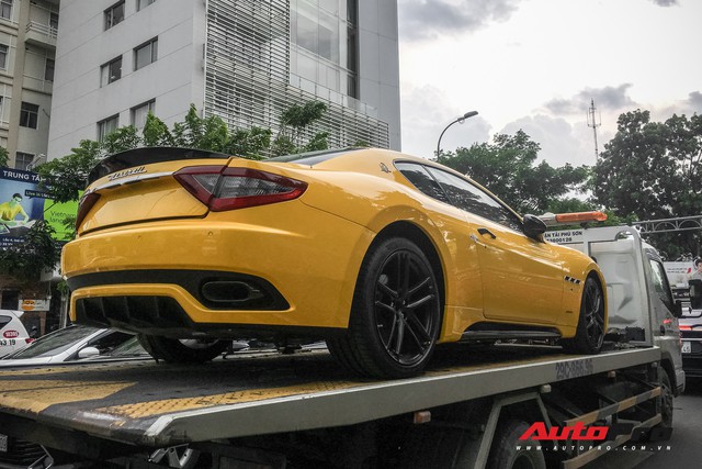 Maserati Granturismo Sport màu vàng đầu tiên Việt Nam cho đại gia mê hàng độc - Ảnh 2.