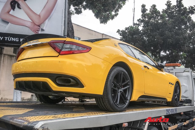 Maserati Granturismo Sport màu vàng đầu tiên Việt Nam cho đại gia mê hàng độc - Ảnh 3.