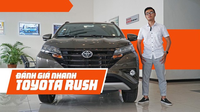 Đánh giá nhanh Toyota Rush: Vừa đủ để gây áp lực lên Xpander