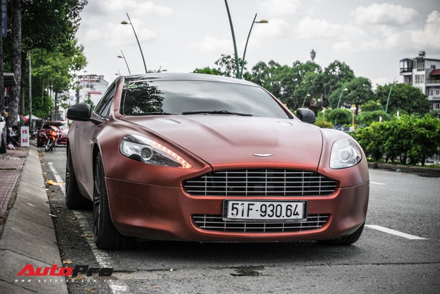 Hàng hiếm Aston Martin Rapide đổi màu tại Sài Gòn - Ảnh 8.