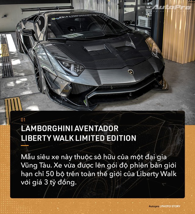 Những mẫu Lamborghini Aventador độc nhất Việt Nam  - Ảnh 1.