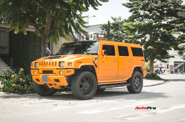 Hummer H2 màu cam độc nhất Việt Nam - Xe khủng cho dân chơi cá tính - Ảnh 5.