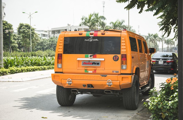 Hummer H2 màu cam độc nhất Việt Nam - Xe khủng cho dân chơi cá tính - Ảnh 6.