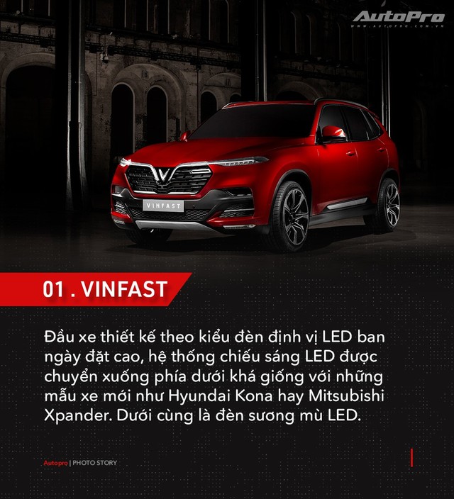 9 chi tiết đáng chú ý trên xe VinFast - Khi xe hơi Việt bắt kịp xu hướng thế giới - Ảnh 1.