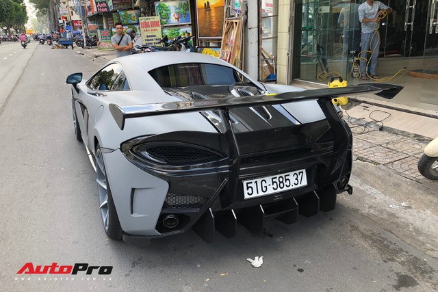 McLaren 570-VX Vorsteiner từng của Cường Đô La ra biển số Sài Gòn - Ảnh 1. McLaren 570-VX Vorsteiner từng của Cường Đô La ra biển số Sài Gòn - Ảnh 1.