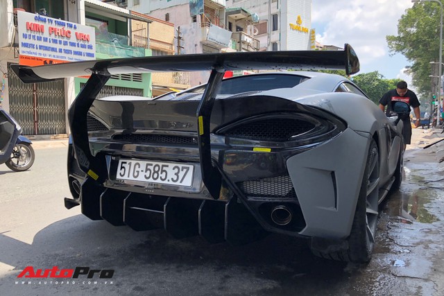 McLaren 570-VX Vorsteiner từng của Cường Đô La ra biển số Sài Gòn - Ảnh 9. McLaren 570-VX Vorsteiner từng của Cường Đô La ra biển số Sài Gòn - Ảnh 9.