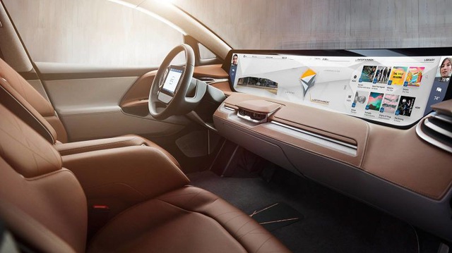 Byton Concept - xe điện Trung Quốc có màn hình giải trí lớn nhất thế giới