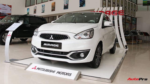 Mitsubishi Mirage thêm nâng cấp, khách hàng tiết kiệm hàng chục triệu đồng tiền sắm đồ