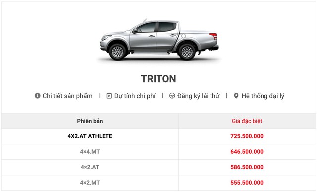Mitsubishi Triton 2019 tại Việt Nam lộ thông số kỹ thuật: Thiếu trang bị an toàn so với bản Thái Lan - Ảnh 2.