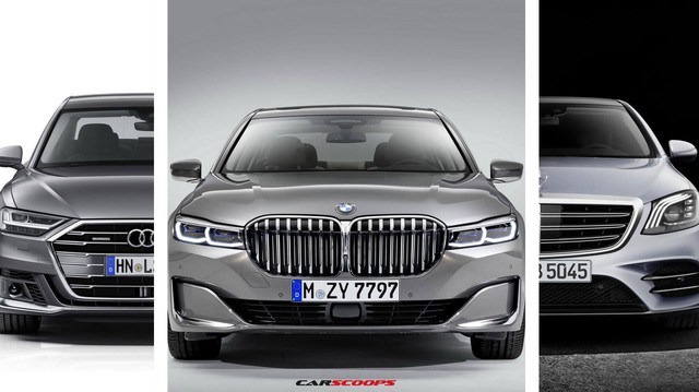 So găng thiết kế BMW 7-Series vs Audi A8 vs Mercedes-Benz S-Class