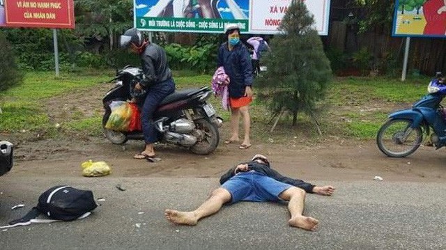 Xe container lao vào đoàn người dừng đèn đỏ, nạn nhân nằm la liệt, ít nhất 3 người chết