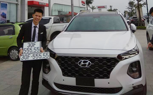 Bộ sưu tập Hyundai Santa Fe mang biển số khủng tại Việt Nam: Hà Nội chiếm ưu thế - Ảnh 1.