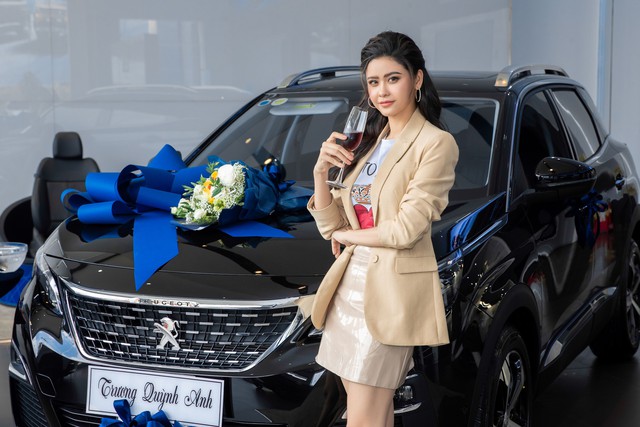 Trương Quỳnh Anh mua Peugeot 3008 ngay sát Tết Nguyên đán - Ảnh 2.