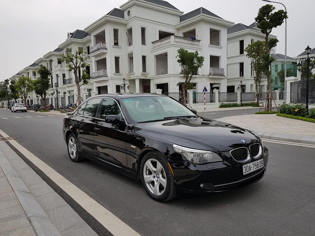Rao giá hơn 500 triệu, BMW 5-Series 2008 rẻ như Toyota Vios bản base - Ảnh 1.