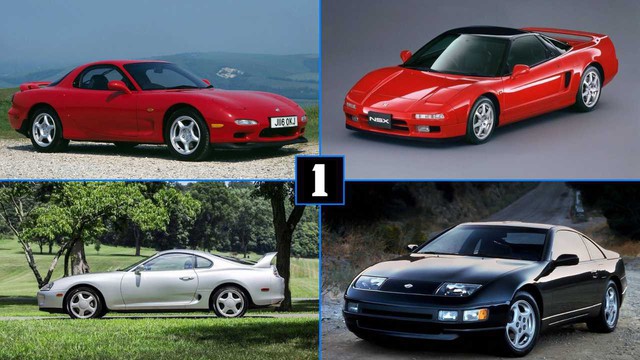 5 dòng xe thể thao Nhật Bản từng khiến Ferrari run sợ vào thập niên 1990