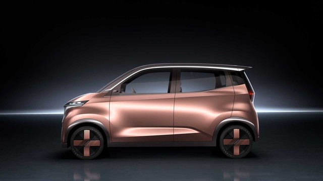 Nissan hé lộ xe đô thị mini ra mắt trong tháng 10 - Ảnh 1.