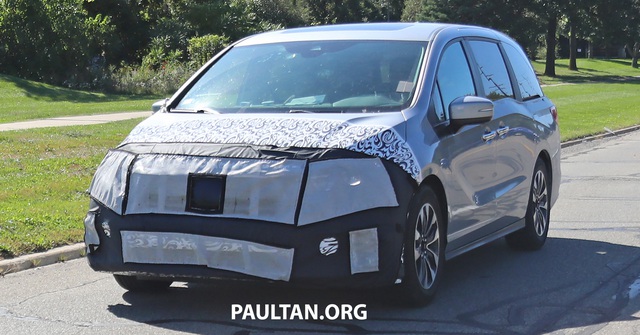 Honda Odyssey lần đầu lộ diện phiên bản mới, cạnh tranh Kia Sedona - Ảnh 1. Honda Odyssey lần đầu lộ diện phiên bản mới, cạnh tranh Kia Sedona - Ảnh 1.